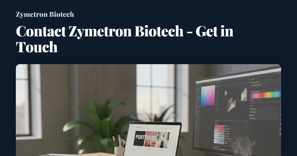 Contact Zymetron Biotech - Get in Touch